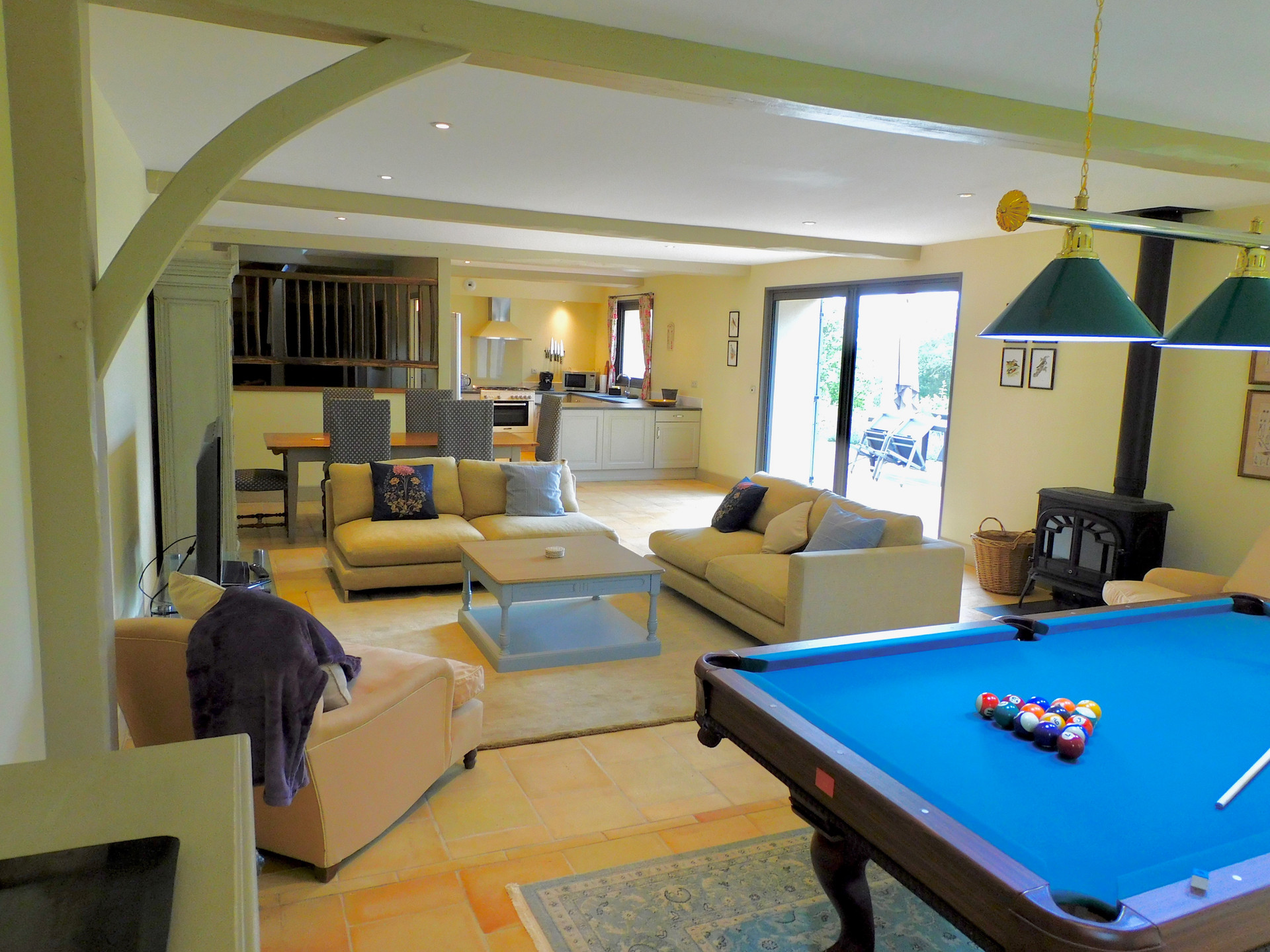 Pool table room